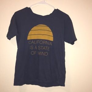 H&M Blue T-shirt- “California State of Mind”